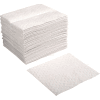 Global Industrial™ Hydrocarbon Oil Sorbent Pad, Poids moyen,15 » x 18 », Blanc, 100/Pack