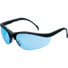 MCR Safety® Klondike® KD113 Lunettes de sécurité KD1, Cadre de finition MatteBlack, Lentille LightBlue