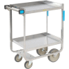 Lakeside® 710 HD Stainless Steel 2 Shelf Cart 30 x 16-1/4 x 34-1/4 700 Lb Cap