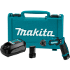 Makita DF012DSE, 7.2v Lithium-Ion Cordless 1/4" Hex Driver-Drill Kit w/ Auto-Stop Clutch
