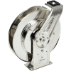 Reelcraft 7800 OLS 1/2"x50' 500 PSI Stainless Steel Spring Retractable Low Pressure Hose Reel