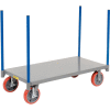 Little Giant® Pipe Stake Truck NBP-2448-8PUBK, 24 x 48, Polyurethane Wheels