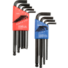 Eklind 13222 .050-3/8" & 1.5MM-10MM 22Pc. Ball End Combo Metric & SAE Hex Key Set
