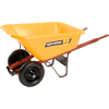 true temper 8 cu ft poly wheelbarrow rp8m10