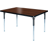 ADA Activity Table - Rectangle - 36" X 72" - Adj. Height - Walnut