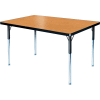 ADA Activity Table - Rectangle- 30" X 72" - Adj. Height - Light Oak