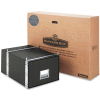 Fellowes 00512 Staxonsteel®, Legal Box, 25-1/2"L x 17"W x 11-1/8"H, Black - Pkg Qty 6