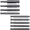 Bondhus 10899 Set 9 Balldriver Power Bits 2-12mm