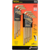 Bondhus 20899 Inch/Metric GoldGuard Plated Balldriver L-wrench Double Pack 38099 & 37937