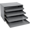 Durham Heavy Duty Bearing Rack 303B-15.75-95 - For Large Compartment Boxes - Fits Four Boxes