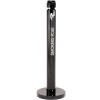 Cendrier-poteau Rubbermaid®, noir 4 po diam. x 42-1/2 po H, FGR1BK