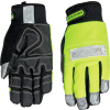 High Visibility Performance Gloves - Safety Lime - Winter - Large