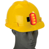 Lampe de sécurité pour casque de sécurité ERB®, rouge