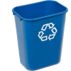 Corbeille pour recyclage Rubbermaid®, 41-1/4 pintes