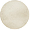 Cambro 1950526 - Camtray 19.5" Round Low, Galaxy Antique Parchment Gold - Pkg Qty 12
