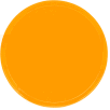 Cambro 1550504 - Camtray 15.5" Round Low, Mustard - Pkg Qty 12