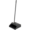 Carlisle Duo-Pan Upright Dustpan w/Metal Handle, Black - 36141003-1