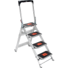 Escabeau de sécurité Little Giant®, aluminium - 4 marches - 10410BA