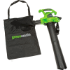 GreenWorks® 24072 235MPH 380CFM 12 Amp Corded Handheld Blower Vacuum