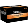 Duracell® Coppertop® AA Batteries W/ Duralock Power Preserve™, qté par paquet : 24