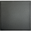 Stuc de Genesis a révélé bord PVC tuile de plafond 770-07, 2' L X 2' W, noir satiné - 12/caisse
