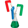 Bel-Art Fast Release Pipette Pump™ III multipipette 379040002, pour Pipette jusqu'à 2 ml, bleu, 1/PK