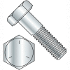 Vis d'assemblage à tête hexagonale - 1/4-20 x 1 po - Acier au carbone - Zinc - Calibre - FT - UNC - É.-U. - Paquet de 100 - BBI 457010