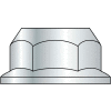 Écrou hexagonal dentelé - 1/4-20 - Zinc CR+3 - Boîtier en acier trempé - UNC - Paquet de 100 - BBI 857180