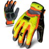 Ironclad® EXO2-fase-04-L Hi-Vis Impact gants, jaune/Orange, paire de 1, L
