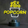 Référence USA Popcorn 91001 Topper signe-Neon