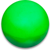 Boule flottante de 10 » pour les aarroseurs sans énergie, vert 10"L x 10"L x 10"H