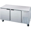 Sous comptoir réfrigérateur 32" D & congélateur aliments prép. série, 67" W - UCR67AHC
