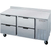 Boisson Air® WTRD93AHC-6 plan de travail réfrigérateur 32" Base avec tiroirs 6 - W 93" X 32 « D X 39-1/2" H
