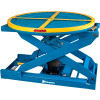 Bishamon® EZ Loader® Self-Leveling Pallet Carousel Positioner, 4000 Lb. Max. Capacity