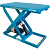 Bishamon® OPTIMUS Lift2K Power Scissor Lift Table 48x28 2000 Lb. Cap. Hand Control L2K-2848