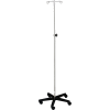 Blickman IV Stand, Tru-Loc™, Noir, 74 - 110"H, 2 Crochet