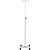 Blickman 1310 Chrome IV Stand avec 4-Leg Base, crochet 2, 51-1/2" - 93 po de hauteur