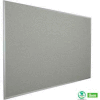 Balt® Fabric Cork-Plate Tackboard with Aluminum Trim 48"W x 33-3/4"H Granite
