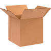 Global Industrial™ Cube Carton Ondulé, 10"L x 10"L x 10"H, Kraft - Qté par paquet : 25