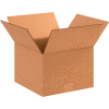 Global Industrial™ Boîtes ondulées en carton, 12"L x 12"L x 8"H, Kraft - Qté par paquet : 25