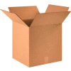 Global Industrial™ Cube Carton Ondulé, 16"L x 16"L x 16"H, Kraft - Qté par paquet : 25