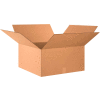 Global Industrial Cardboard Corrugated Boxes, 24"L x 24"W x 12"H, Kraft - Pkg Qty 20