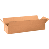 Boîtes en carton ondulé longues industrielles™ Global, 32 po L x 10 po l x 6-1/2 po H, kraft - Qté par paquet : 20