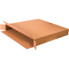 Global Industrial™ Side Loading Cardboard Corrugated Boxes, 36"L x 5"W x 36"H, Kraft - Pkg Qty 20