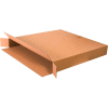 Global Industrial Side Loading Cardboard Corrugated Boxes, 36"L x 5"W x 36"H, Kraft - Pkg Qty 20
