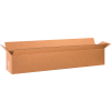 Global Industrial™ longues boîtes ondulées en carton, 40"L x 6"L x 6"H, Kraft - Qté par paquet : 25