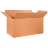 Global Industrial Cardboard Corrugated Boxes, 48"L x 24"W x 24"H, Kraft - Pkg Qty 5