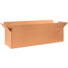 Global Industrial™ longues boîtes ondulées en carton, 50"L x 12"L x 12"H, Kraft - Qté par paquet : 10