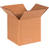 Global Industrial™ Cube Carton Ondulé, 6"L x 6"L x 6"H, Kraft - Qté par paquet : 25