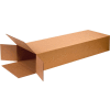 Global Industrial Side Loading Cardboard Corrugated Boxes, 18"L x 6"W x 45"H, Kraft - Pkg Qty 5